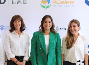 Katharina Falkner-Olmedo, Laura Rojas y Carolina Mejía