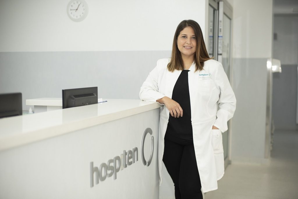 La directora médica de Hospiten Santo Domingo, doctora Milagros Alcántara