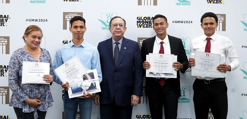 BCRD celebró la premiación de la 11º competencia académica “Economistas del Futuro”