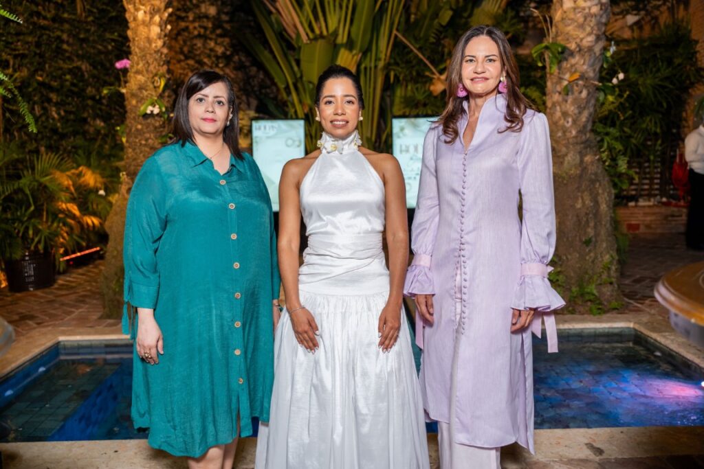 Omayra Ramírez, Patricia Acosta y Celeste Pérez