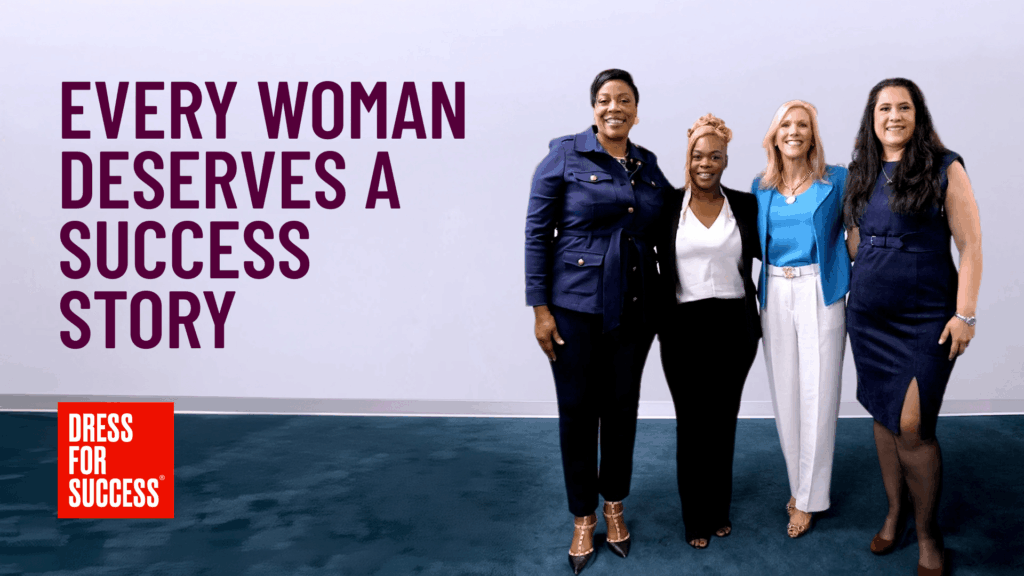 Sono Dress for Success® Worldwide campana Nasdaq para celebrar Mes de la Mujer y objetivo empoderar 2 millones mujeres en el mundo