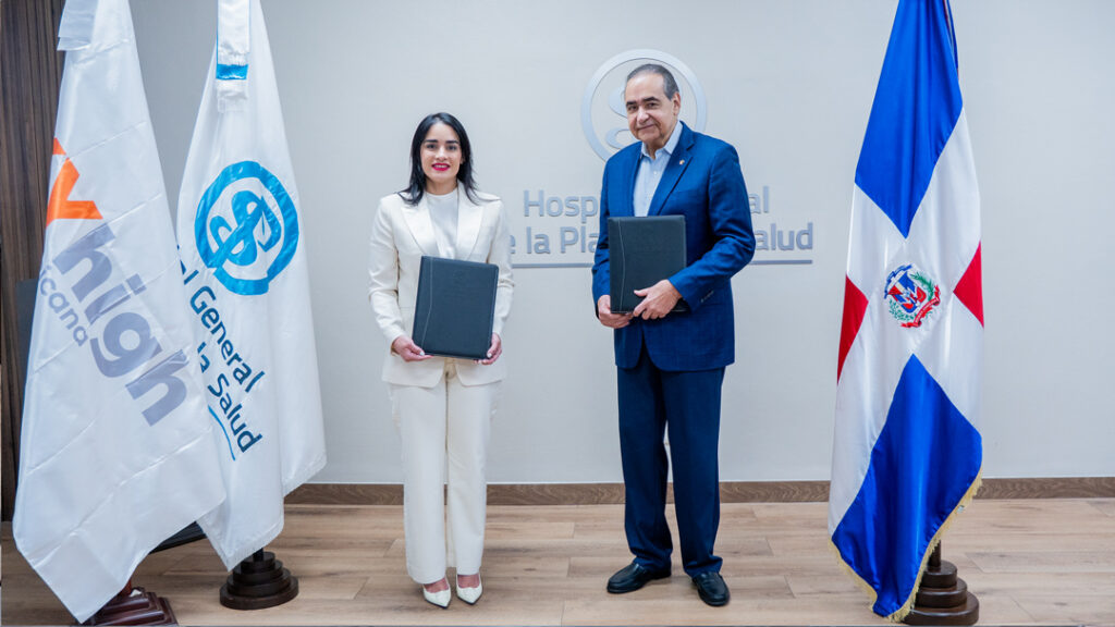 Cesarina Beauchamp y Dr. Julio Castaño Guzmán